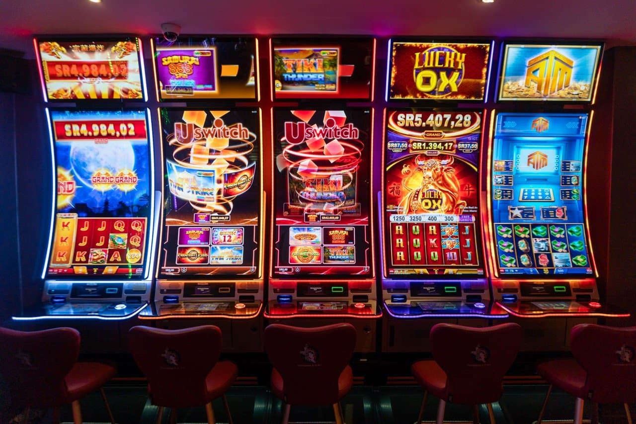 The slot floor at Victoria Casino
